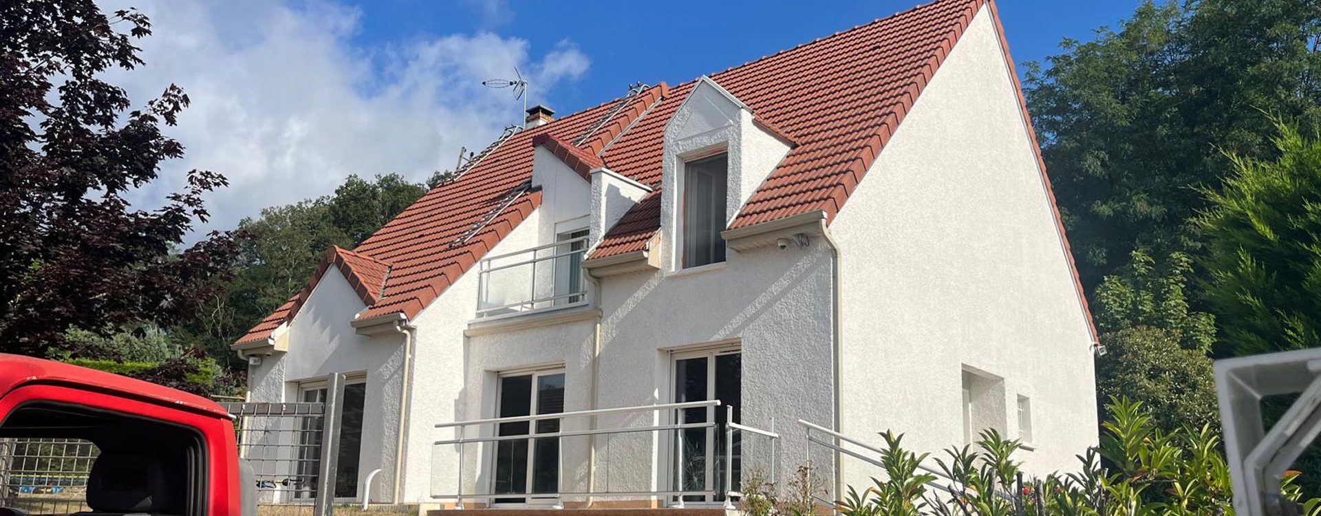 Démoussage toiture à Carnac