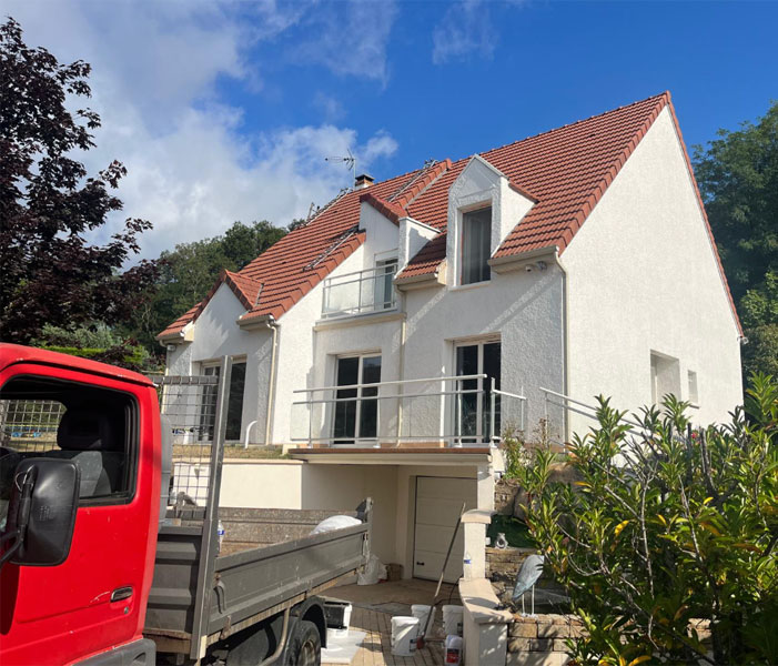 Nettoyage de façade à Sarzeau